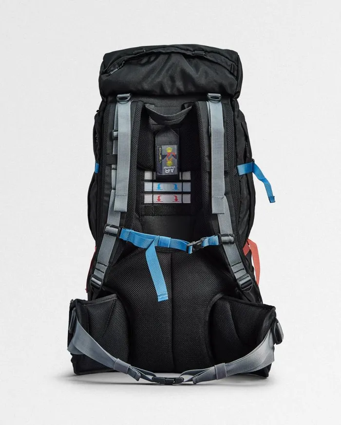 Passenger Clothing Wayfarer Recycled 65L Backpack Black WomenMen Backpacks and Bags