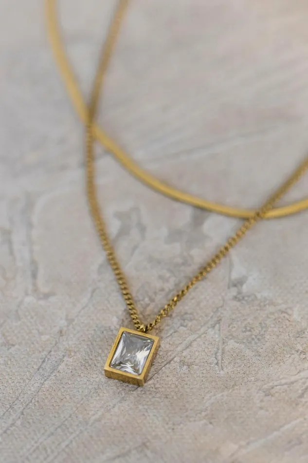 Perona Layered Necklace Gold Women Bohme Jewelry