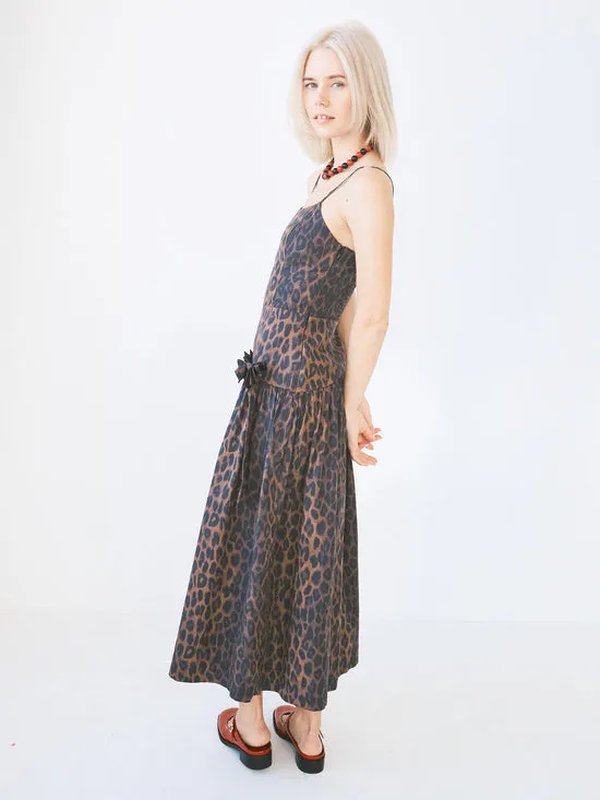 Persephone Midi Dress Dark Leopard Women Dresses Lisa Says Gah Persephone Midi Dress Dark Leopard Women Dresses Lisa Says Gah