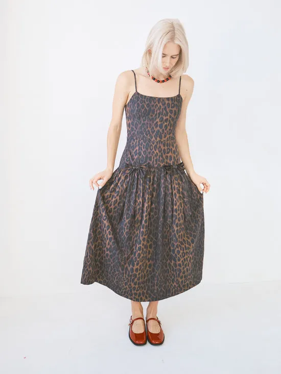 Persephone Midi Dress Dark Leopard Women Dresses Lisa Says Gah Persephone Midi Dress Dark Leopard Women Dresses Lisa Says Gah