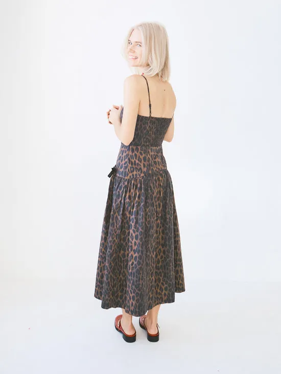 Persephone Midi Dress Dark Leopard Women Dresses Lisa Says Gah Persephone Midi Dress Dark Leopard Women Dresses Lisa Says Gah
