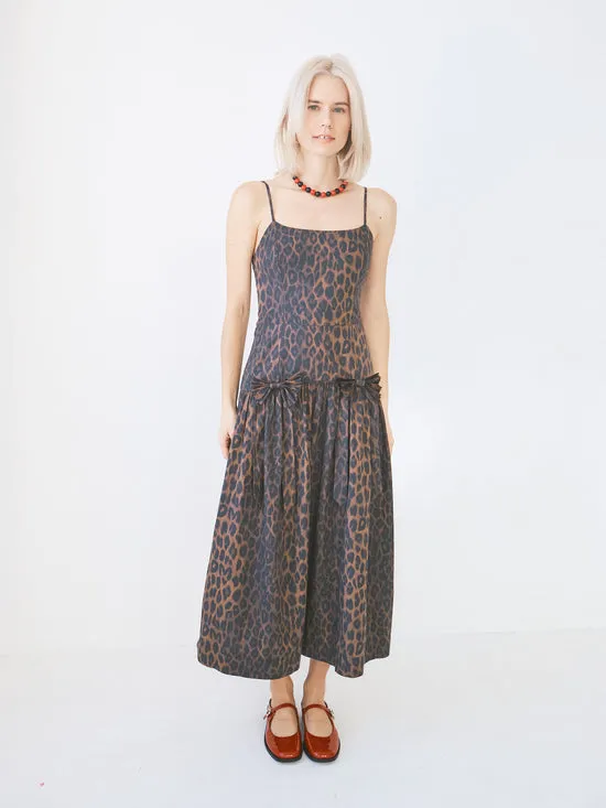 Persephone Midi Dress Dark Leopard Women Dresses Lisa Says Gah Persephone Midi Dress Dark Leopard Women Dresses Lisa Says Gah