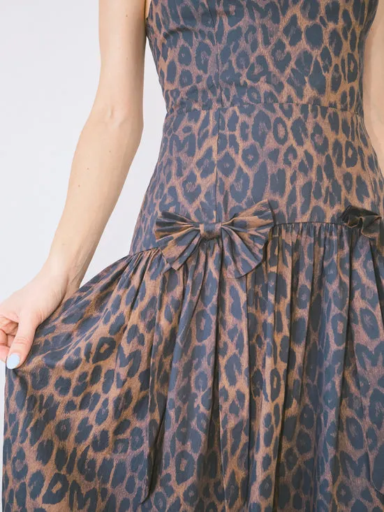 Persephone Midi Dress Dark Leopard Women Dresses Lisa Says Gah Persephone Midi Dress Dark Leopard Women Dresses Lisa Says Gah