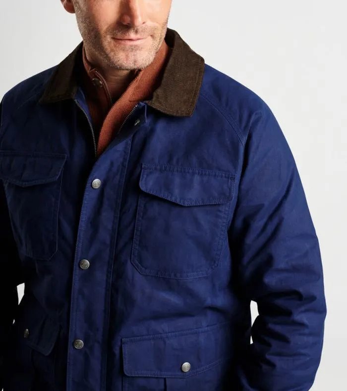 Peter Millar Jackets 038 Coats Men Waxed Cotton Field Jacket