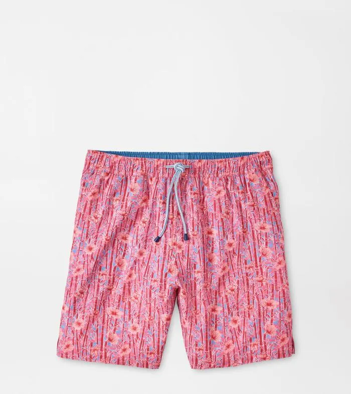 Peter Millar Swim Trunks Men Shoots And Flowers Swim Trunk