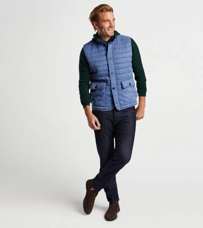 Peter Millar Vests Men Greenwich GarmentDyed Vest