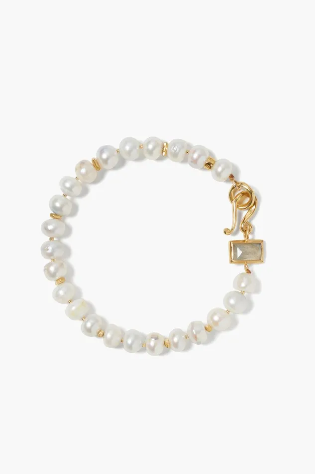 Piazza Bracelet White Pearl Women Chan Luu Bracelets