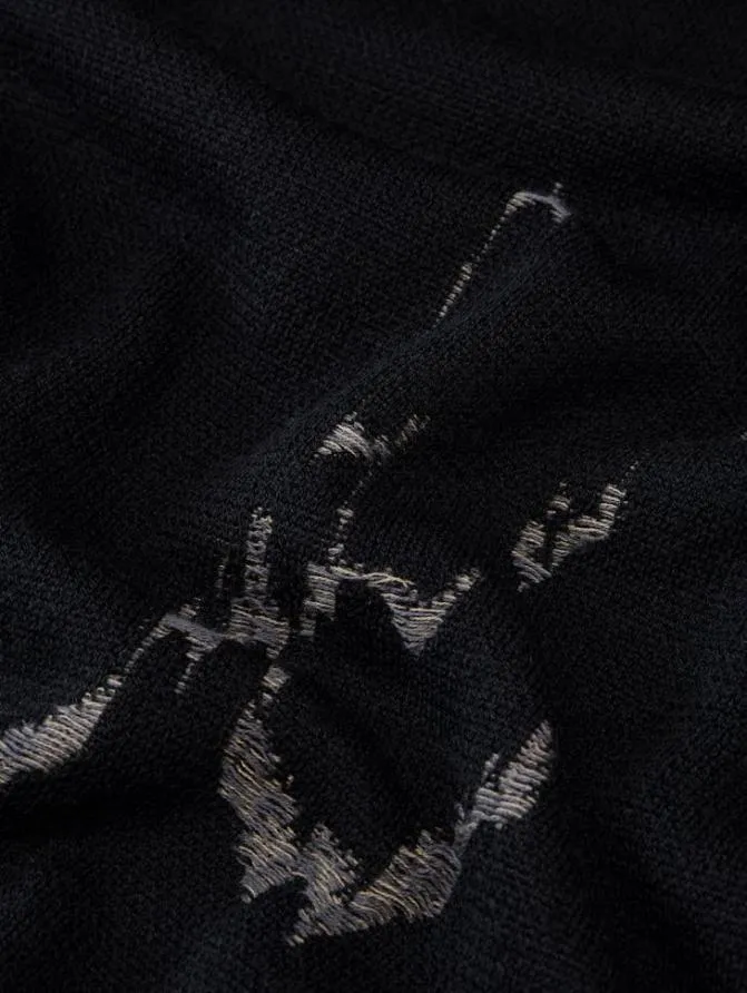 PIERRE MOCK NECK SWEATER Twine Brown Clothing John Varvatos TShirts