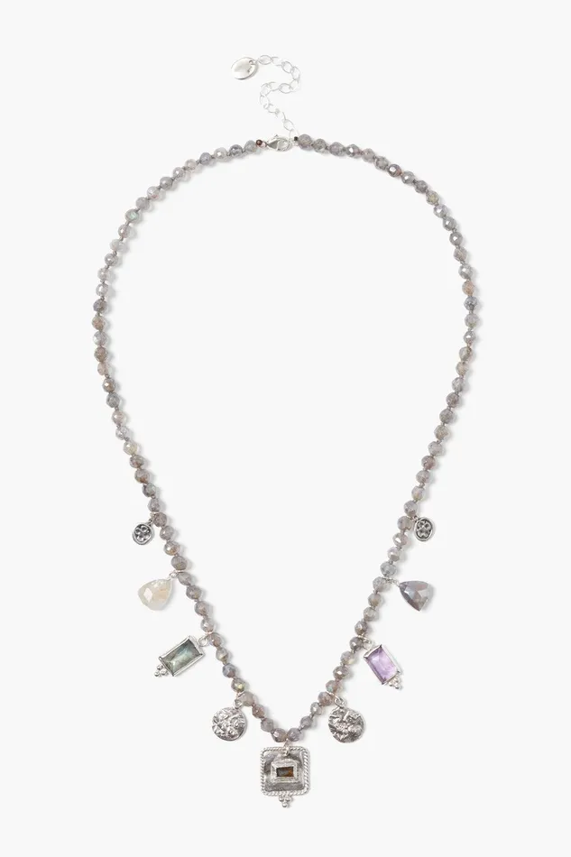 Pilar Charm Necklace Labradorite Mix Women Chan Luu Necklaces