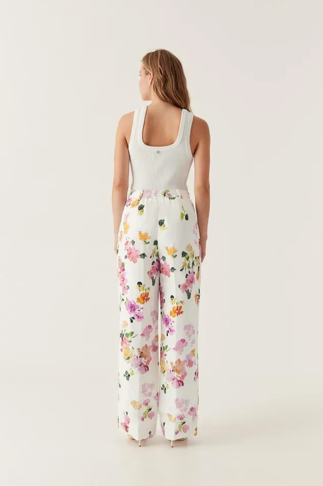 Portray Relaxed Pant Scattered Floral Women Aje Pants