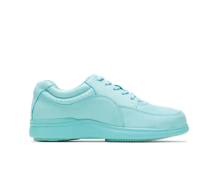 Power Walker Sea Foam Leather Women Walking Shoes Hush Puppies
