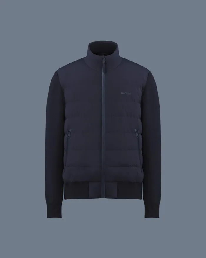 Puffer Men Mackage HANEYCITY Hybrid Light Down Jacket Black Puffer Men Mackage HANEYCITY Hybrid Light Down Jacket Black
