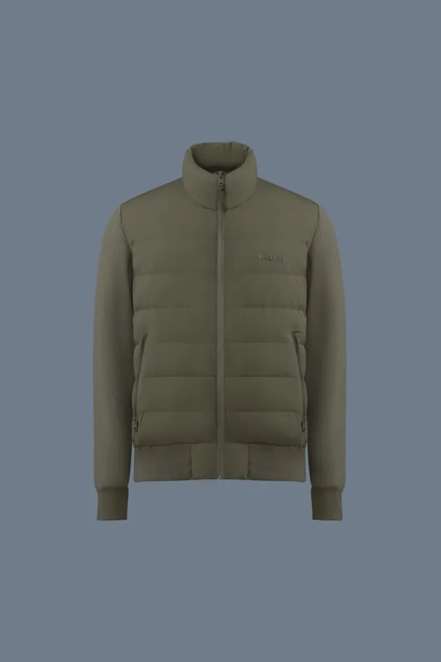 Puffer Men Mackage HANEYCITY Hybrid Light Down Jacket Black Puffer Men Mackage HANEYCITY Hybrid Light Down Jacket Black