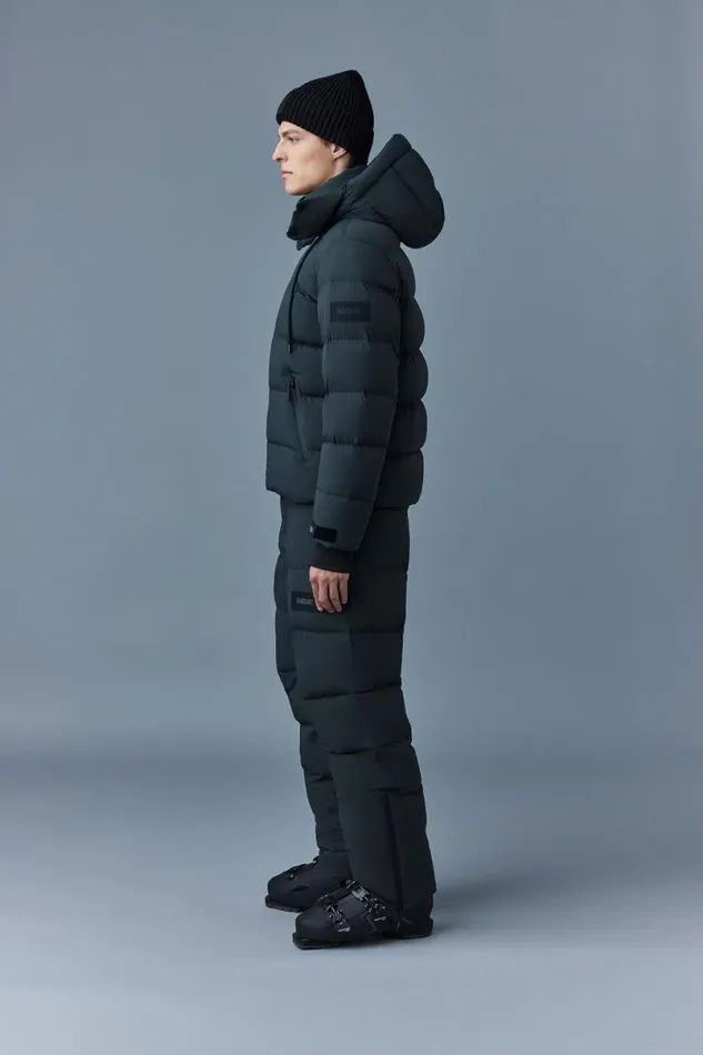 Puffer Men Mackage SAMUELSKI Medium Down Jacket With Hood Sky Blue Puffer Men Mackage SAMUELSKI Medium Down Jacket With Hood Sky Blue