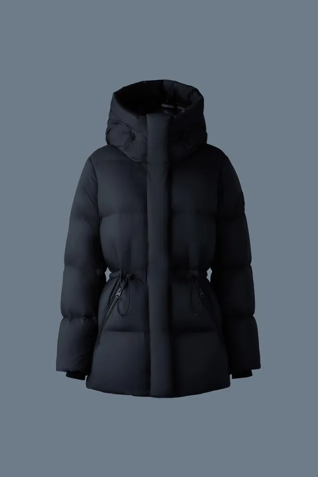 Puffers Women Mackage FREYASW Softwash Crinkle Down Jacket Black Puffers Women Mackage FREYASW Softwash Crinkle Down Jacket Black