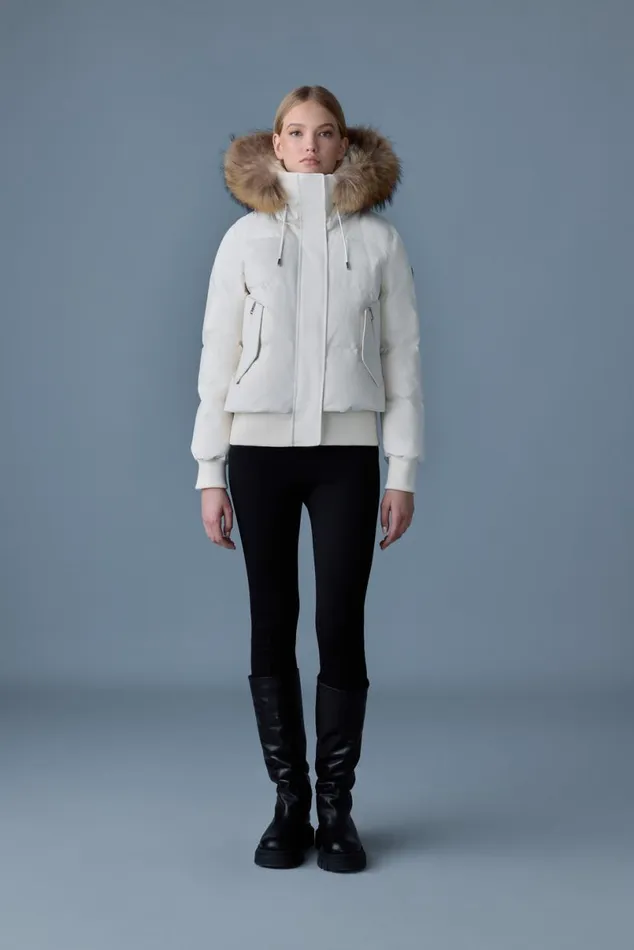 Puffers Women Mackage NEFIFZ Down Jacket With Removable Fur Trimmed Hood Black Puffers Women Mackage NEFIFZ Down Jacket With Removable Fur Trimmed Hood Black