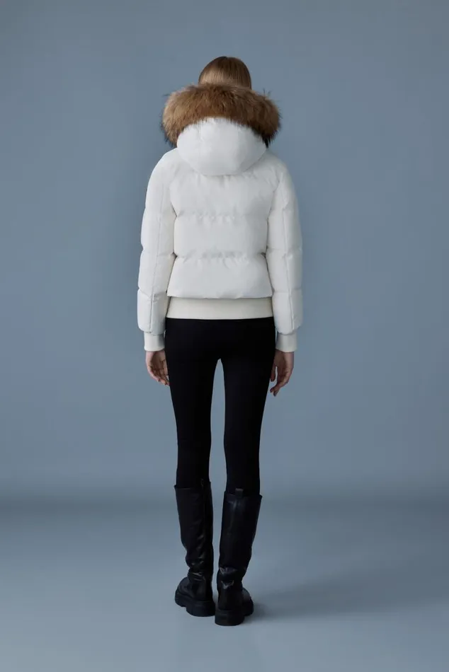 Puffers Women Mackage NEFIFZ Down Jacket With Removable Fur Trimmed Hood Black Puffers Women Mackage NEFIFZ Down Jacket With Removable Fur Trimmed Hood Black