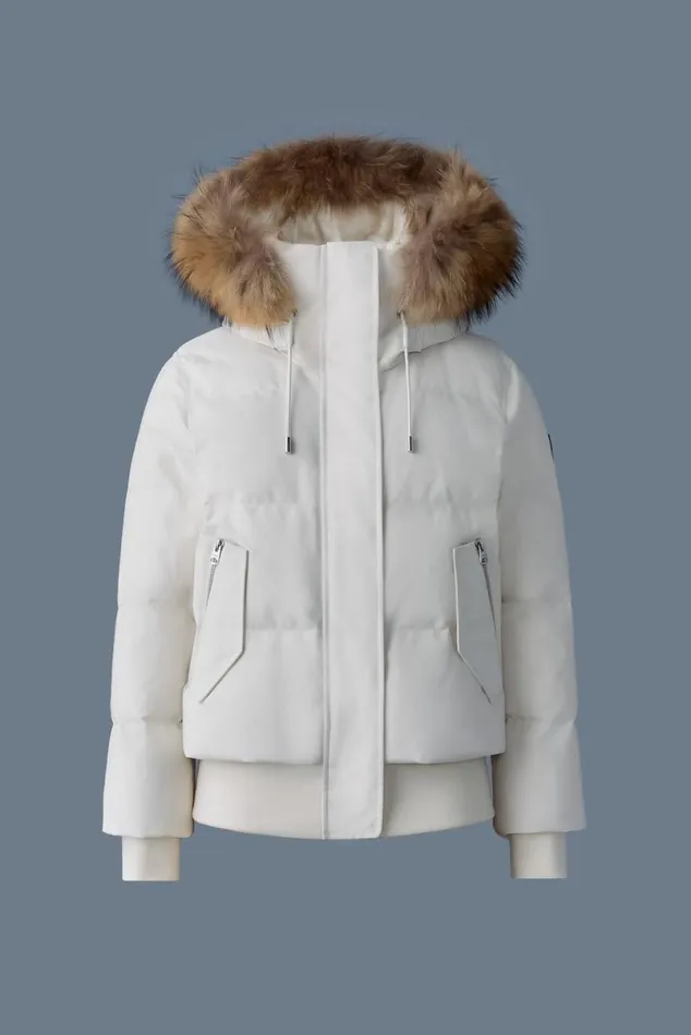 Puffers Women Mackage NEFIFZ Down Jacket With Removable Fur Trimmed Hood Black Puffers Women Mackage NEFIFZ Down Jacket With Removable Fur Trimmed Hood Black