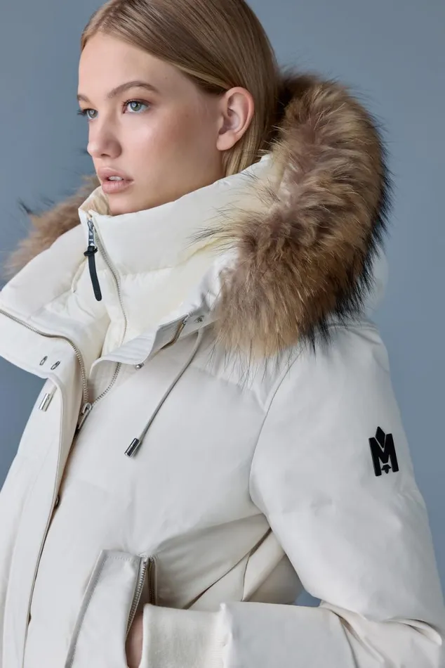 Puffers Women Mackage NEFIFZ Down Jacket With Removable Fur Trimmed Hood Black Puffers Women Mackage NEFIFZ Down Jacket With Removable Fur Trimmed Hood Black