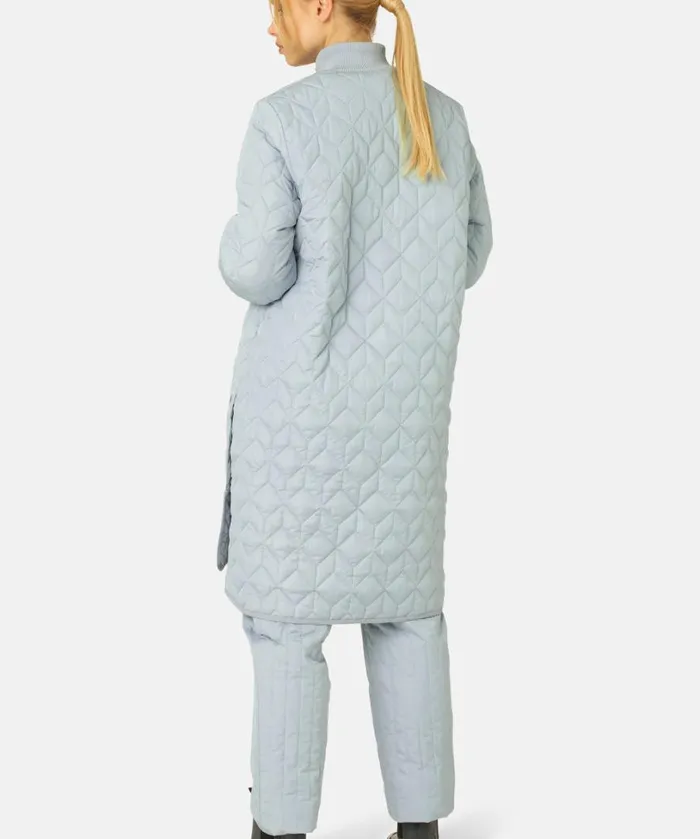 Quilt Coat 8211 Pale Petroleum Outerwear Ilse Jacobsen All Jackets And Coats Quilt Coat 8211 Pale Petroleum Outerwear Ilse Jacobsen All Jackets And Coats