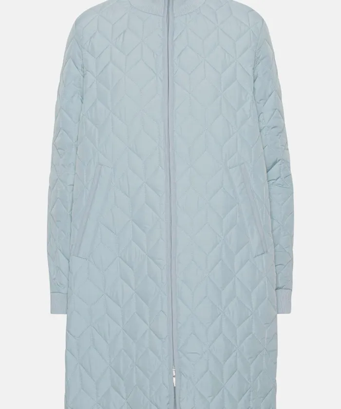 Quilt Coat 8211 Pale Petroleum Outerwear Ilse Jacobsen All Jackets And Coats Quilt Coat 8211 Pale Petroleum Outerwear Ilse Jacobsen All Jackets And Coats