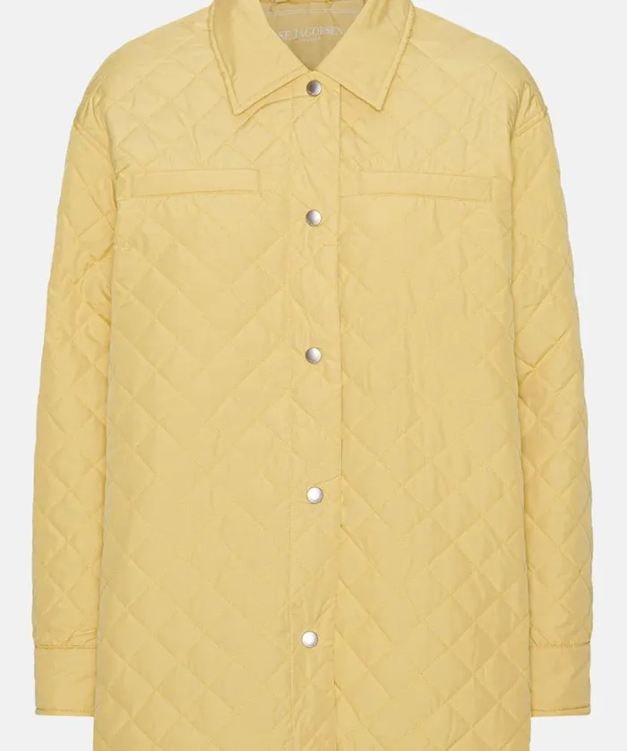 Quilt Jacket 8211 Marigold Outerwear Ilse Jacobsen All Jackets And Coats