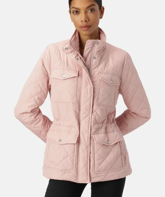 Quilt Jacket 8211 Pale Pink Outerwear Ilse Jacobsen All Jackets And Coats Quilt Jacket 8211 Pale Pink Outerwear Ilse Jacobsen All Jackets And Coats