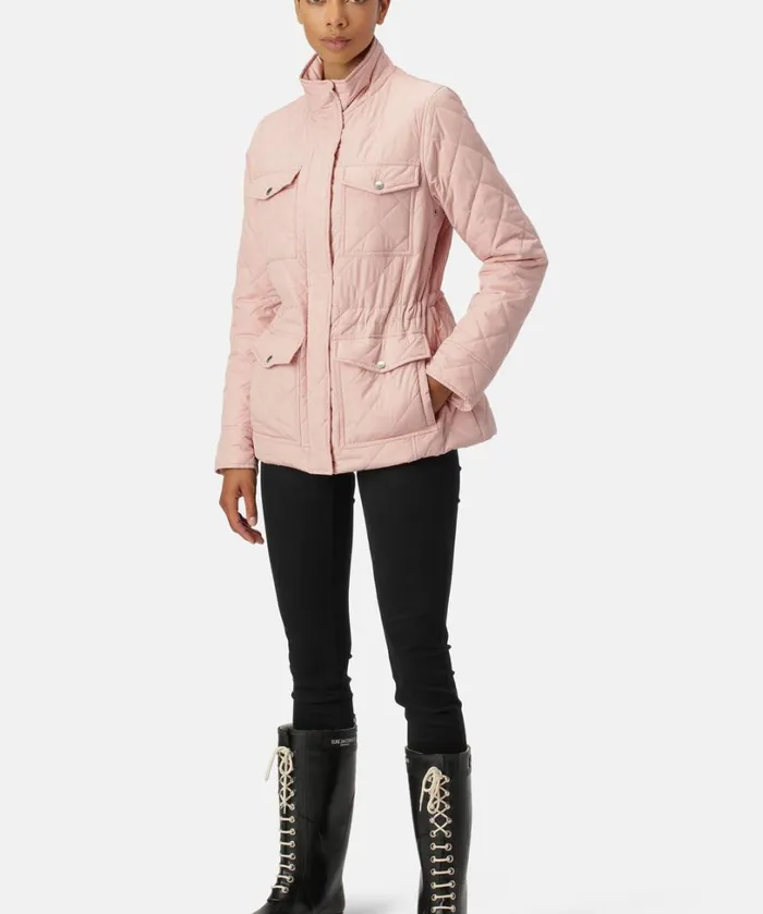 Quilt Jacket 8211 Pale Pink Outerwear Ilse Jacobsen All Jackets And Coats Quilt Jacket 8211 Pale Pink Outerwear Ilse Jacobsen All Jackets And Coats