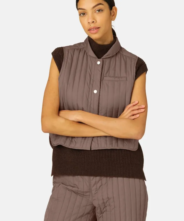 Quilt Vest 8211 Old Lavender Outerwear Ilse Jacobsen All Jackets And Coats Quilt Vest 8211 Old Lavender Outerwear Ilse Jacobsen All Jackets And Coats