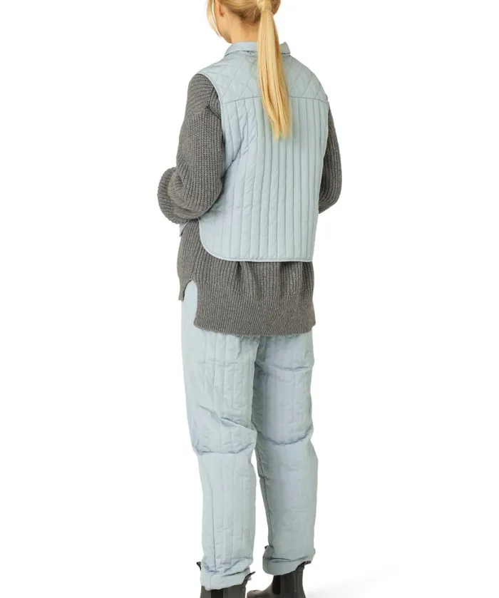 Quilt Vest 8211 Pale Petroleum Outerwear Ilse Jacobsen All Jackets And Coats Quilt Vest 8211 Pale Petroleum Outerwear Ilse Jacobsen All Jackets And Coats