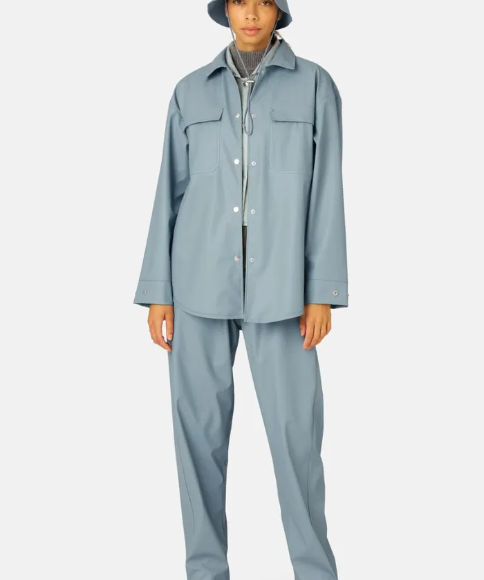 Rain Hat 8211 Blue Cloud Rainwear Ilse Jacobsen Rain Accessories