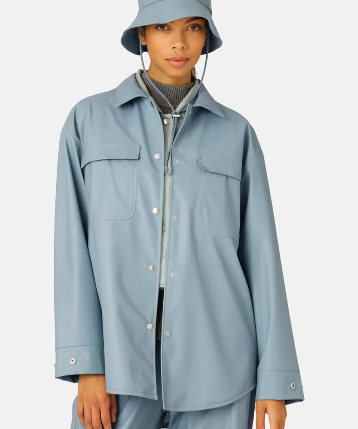 Rain Hat 8211 Blue Cloud Rainwear Ilse Jacobsen Rain Accessories