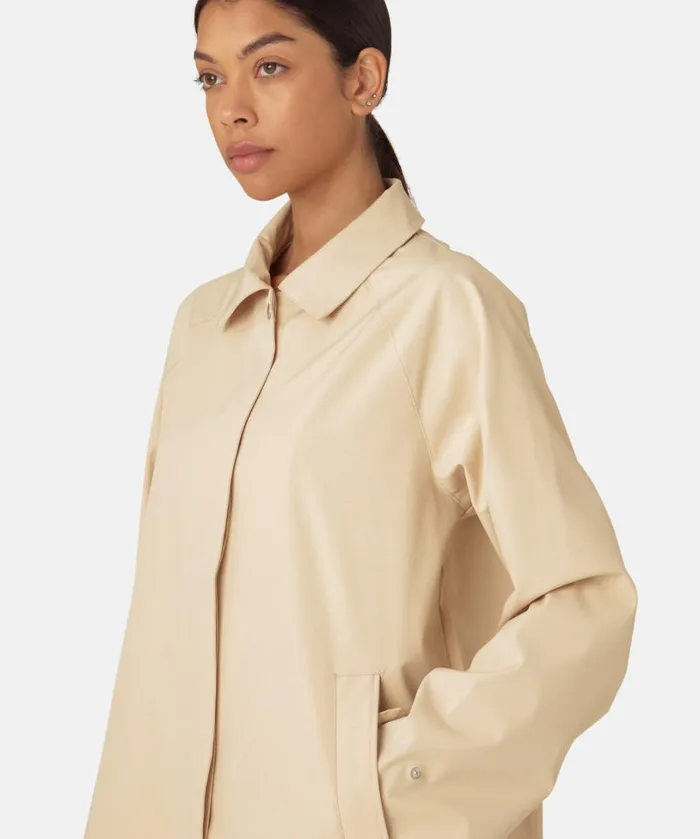 Rain Jacket 8211 Beige Rainwear Ilse Jacobsen Raincoats