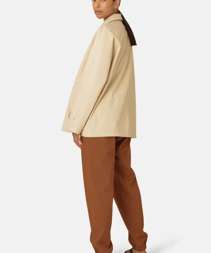 Rain Jacket 8211 Beige Rainwear Ilse Jacobsen Raincoats