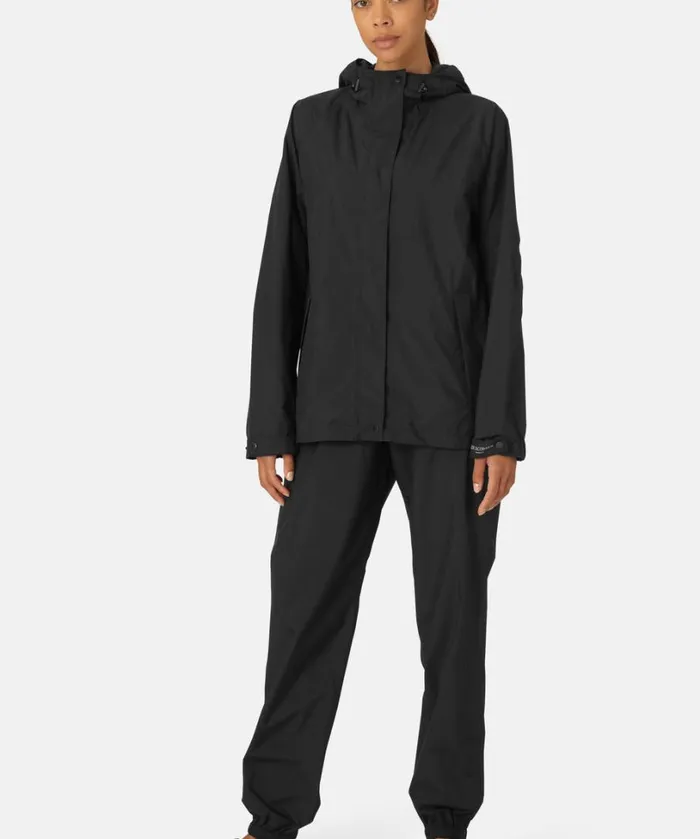 Rain Jacket 8211 Black Rainwear Ilse Jacobsen Raincoats