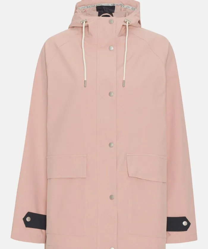Rain Jacket 8211 Misty Rose Rainwear Ilse Jacobsen Raincoats