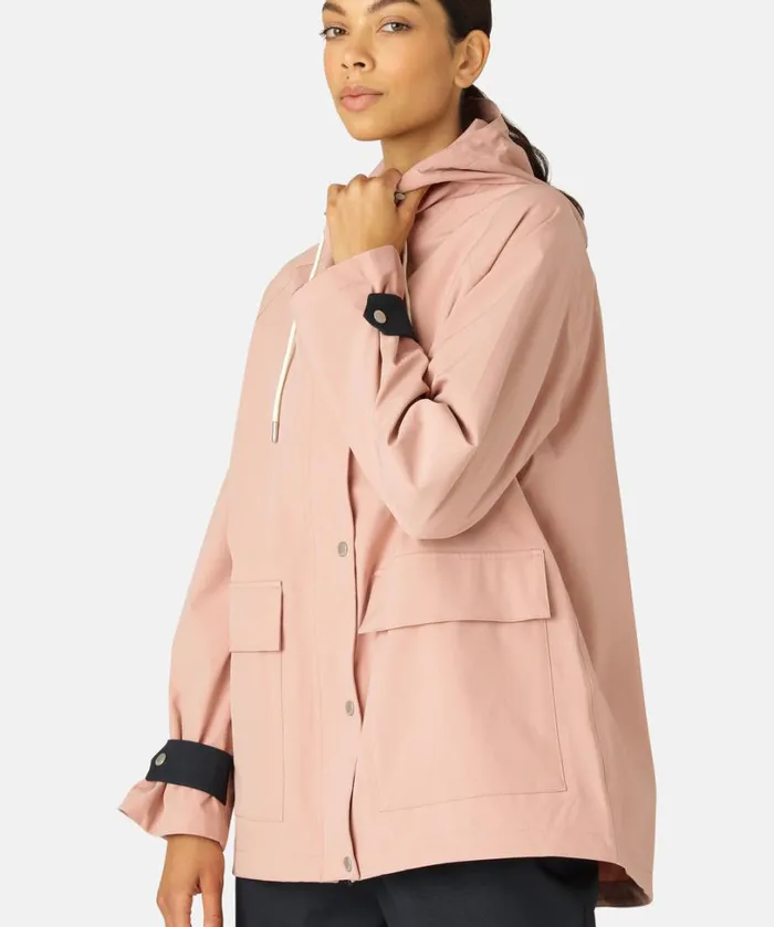 Rain Jacket 8211 Misty Rose Rainwear Ilse Jacobsen Raincoats