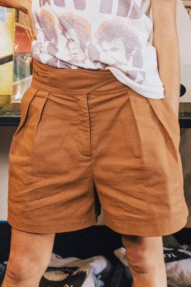 Remington Shorts In Brown Brown Women Bohme Shorts