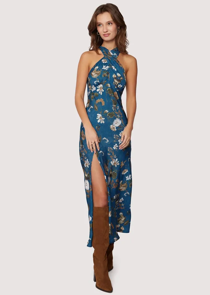 Renata039s Garden Maxi Dress Bluefloralmulti Women Lost Wander Dresses