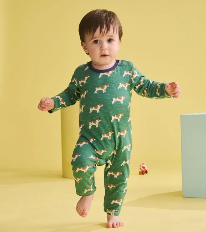 Rompers Baby and Toddler Hatley Baby Boys French Bulldogs Long Sleeve Romper