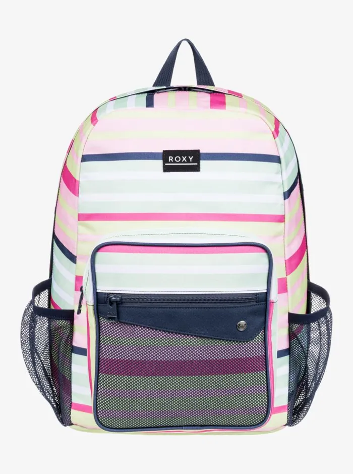 Roxy Backpacks Best Time 23L Medium Backpack Seacrest Stripe Soul 8211 Women
