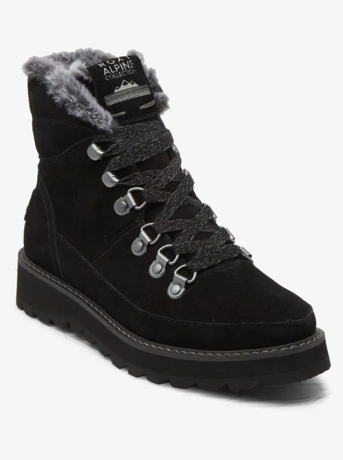 Roxy Boots Sadie LaceUp Boots Anthracite 8211 Women