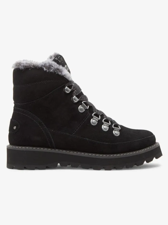 Roxy Boots Sadie LaceUp Boots Anthracite 8211 Women