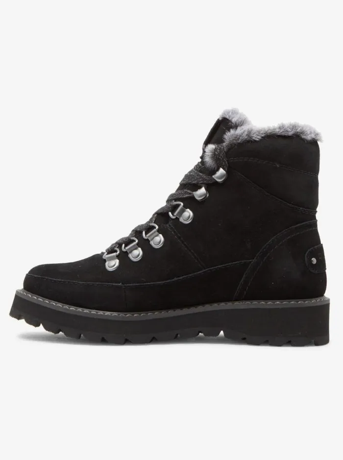 Roxy Boots Sadie LaceUp Boots Anthracite 8211 Women