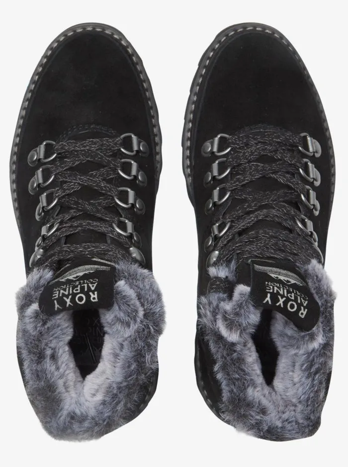 Roxy Boots Sadie LaceUp Boots Anthracite 8211 Women