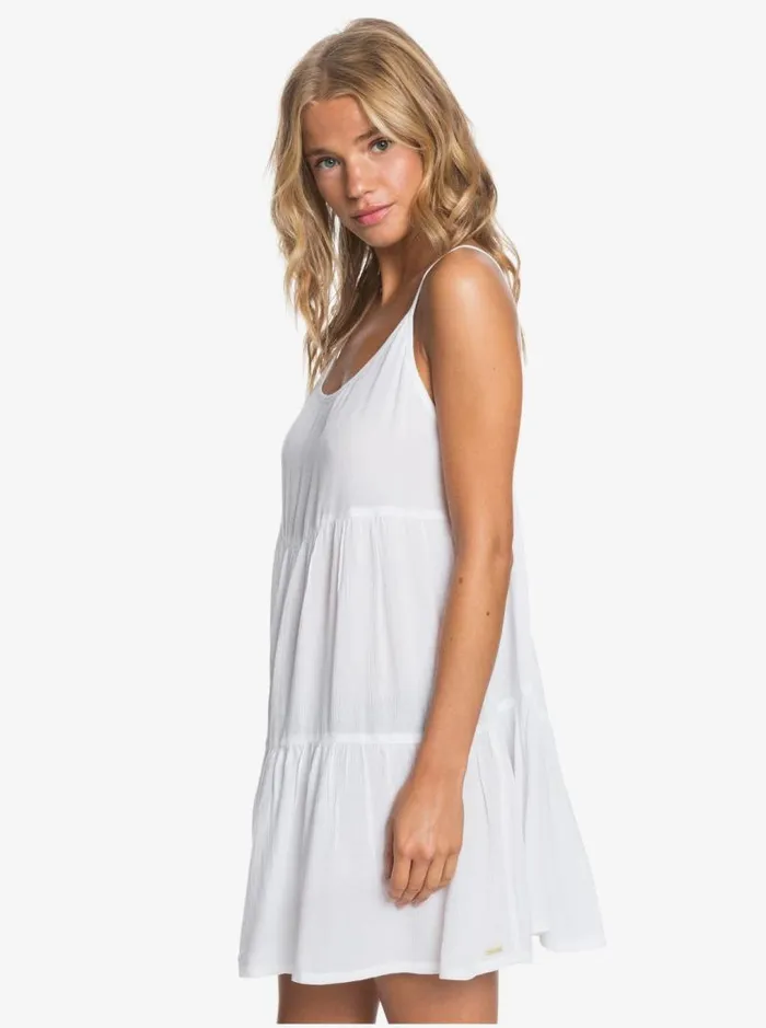 Roxy Cover Ups Sand Dune Beach Dress Bright White 8211 Women