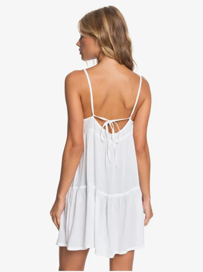 Roxy Cover Ups Sand Dune Beach Dress Bright White 8211 Women