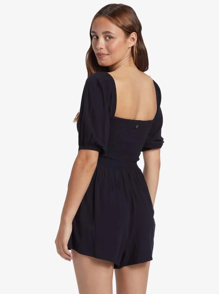 Roxy Dresses Barefoot Babe Romper Anthracite 8211 Women