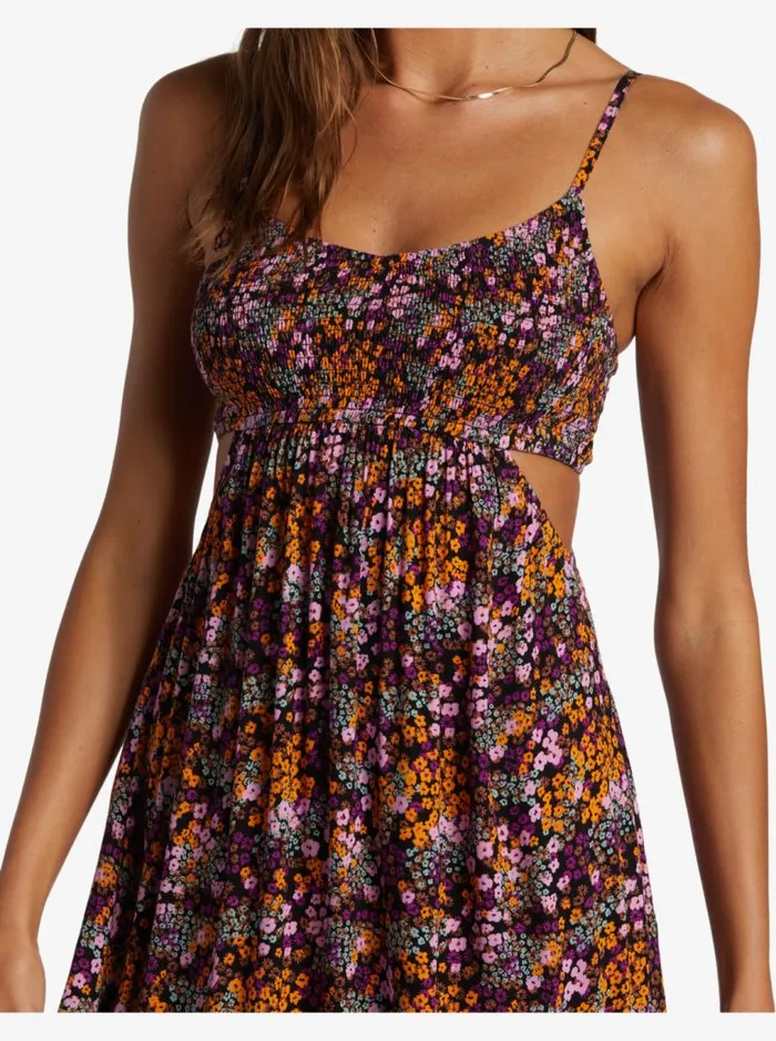 Roxy Dresses Hot Tropics Maxi Dress Anthracite Floral Daze 8211 Women Roxy Dresses Hot Tropics Maxi Dress Anthracite Floral Daze 8211 Women