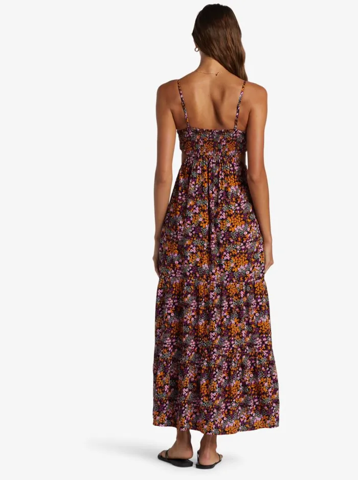 Roxy Dresses Hot Tropics Maxi Dress Anthracite Floral Daze 8211 Women Roxy Dresses Hot Tropics Maxi Dress Anthracite Floral Daze 8211 Women